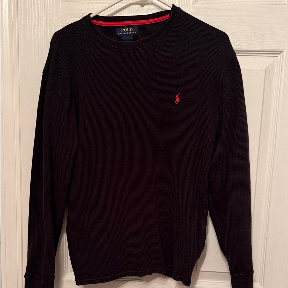 Polo by Ralph Lauren Black Long Sleeve Shirt